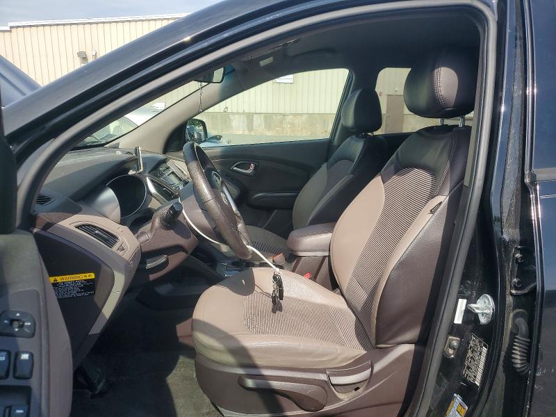 2013 Hyundai Tucson VIN KM8JU3AC1DU567993 COPART salvage auction — REAR END, Ri - Salvage Certificate Of Title, sold $900 on 2026-07-14 (photo 7)