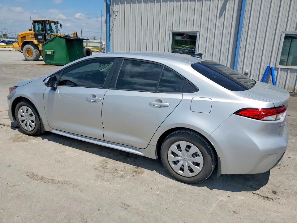 2022 Toyota Corolla VIN JTDDPMAE4NJ222170 COPART salvage auction — HAIL, Ok - Cert Of Title-Salvage, sold $7,800 on 2026-07-15 (photo 2)