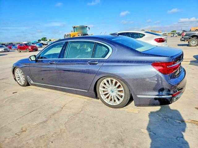 2016 BMW 7er VIN WBA7E2C59GG547575 COPART salvage auction — HAIL, La - Certificate Of Title (P), sold $8,400 on 2026-07-04 (photo 2)