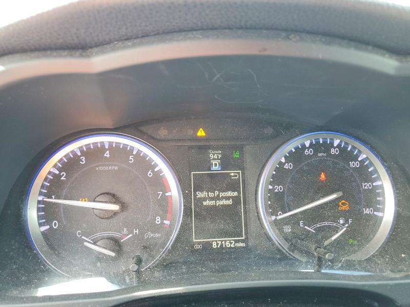 2016 Toyota Highlander VIN 5TDDKRFH1GS308041 COPART salvage auction — FRONT END, Fl - Cert Of Title Slvg Rebuildable, sold $3,750 on 2026-07-24 (photo 9)