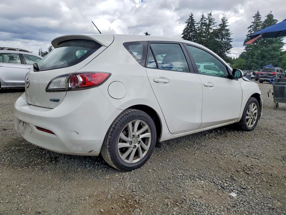 2012 Mazda 3 VIN JM1BL1L82C1572029 COPART salvage auction — FRONT END, WA - BILL OF SALE, sold $275 on 2026-07-10 (photo 3)