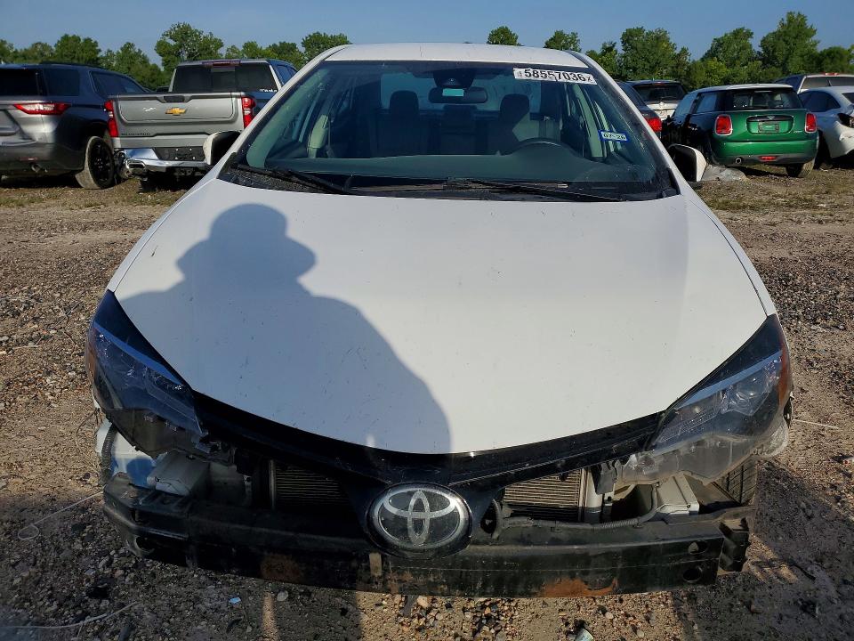 2017 Toyota VIN 5YFBURHE1HP664603 COPART salvage auction — FRONT END, Tx - Salvage Vehicle Title, sold $1,150 on 2026-07-24 (photo 5)