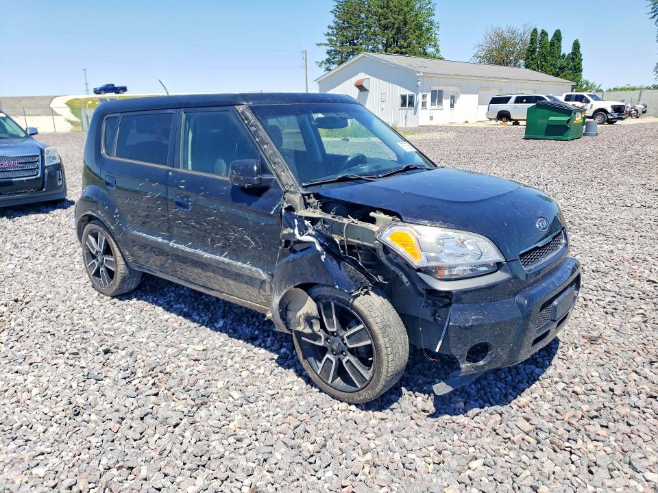 2010 Kia Soul VIN KNDJT2A29A7125367 COPART salvage auction — FRONT END, In - Cert Of Title-Salvage Title, sold $625 on 2026-07-14 (photo 4)