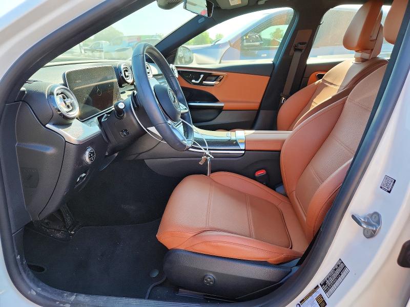 2023 Mercedes-benz C-klasse VIN W1KAF4HB9PR081916 COPART salvage auction — FRONT END, Nj - Cert Of Title-Salvage, sold $375 on 2026-07-21 (photo 7)