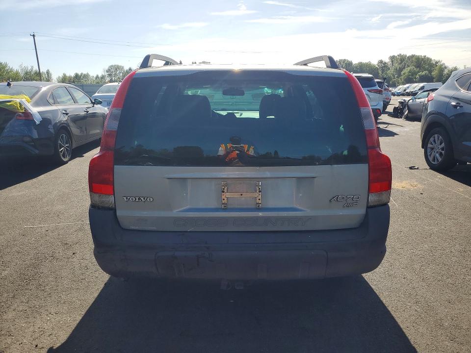 2004 Volvo Xc70 VIN YV1SZ59H541123579 COPART salvage auction — REAR END, OR - SALVAGE TITLE CERTIFICATE, sold $200 on 2026-07-22 (photo 6)