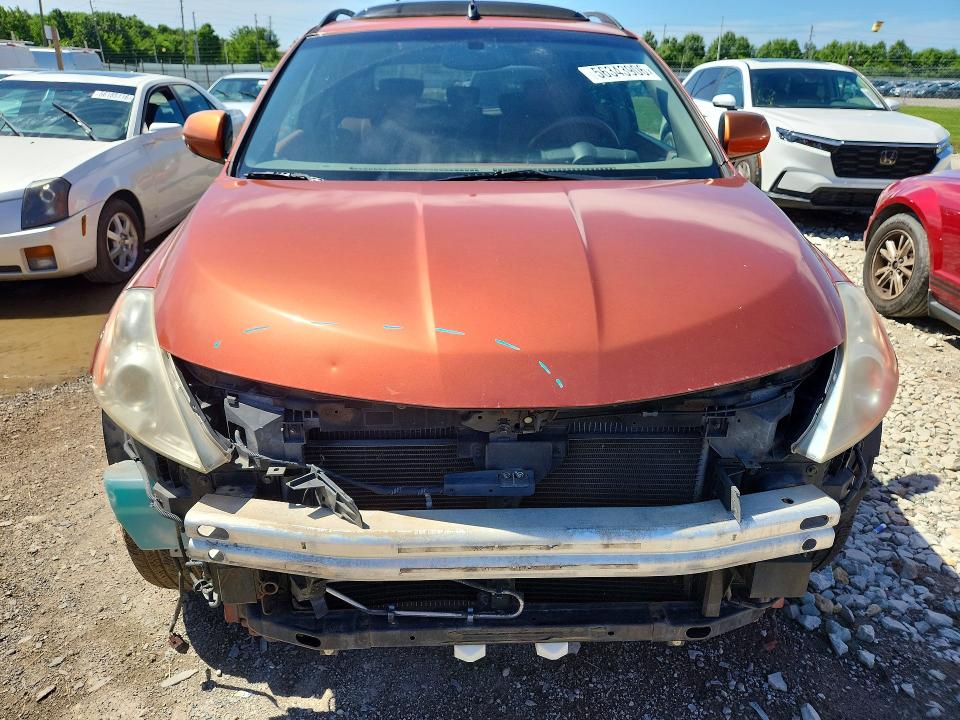 2004 Nissan Murano VIN JN8AZ08WX4W311073 COPART salvage auction — FRONT END, In - Cert Of Title-Salvage Title, sold $475 on 2026-07-14 (photo 5)