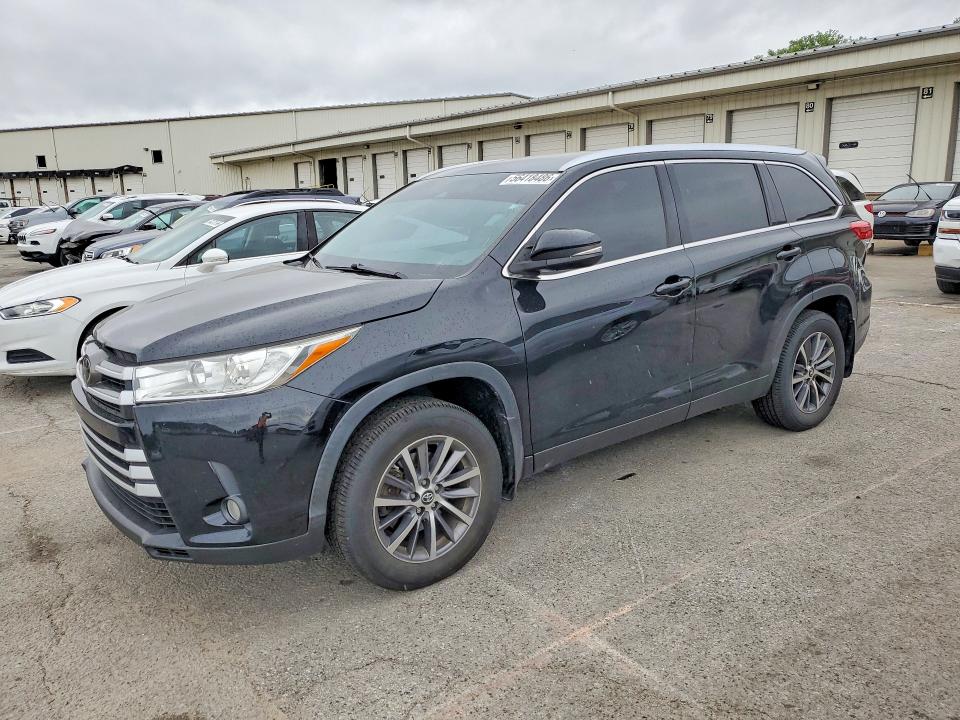 2019 Toyota Highlander VIN 5TDJZRFH9KS614878 COPART salvage auction — MINOR DENT/SCRATCHES, Ky - Certificate Of Title, sold $2,500 on 2026-07-30 (photo 1)
