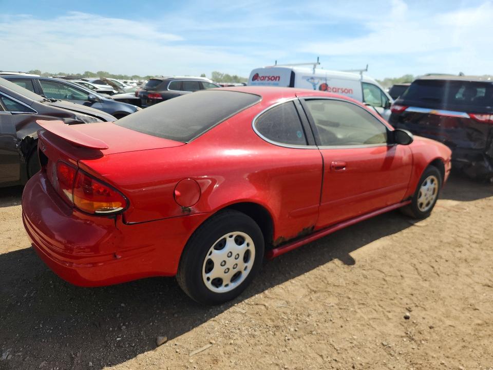 2003 Oldsmobile Alero VIN 1G3NL12F23C313333 COPART salvage auction — FRONT END, Il - Salvage Certificate, sold $275 on 2026-07-07 (photo 3)