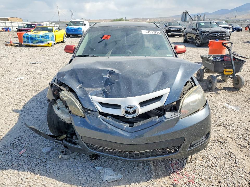 2008 Mazda 3 VIN JM1BK344581176758 COPART salvage auction — FRONT END, Ut - Salvage Certificate, sold $150 on 2026-07-28 (photo 5)
