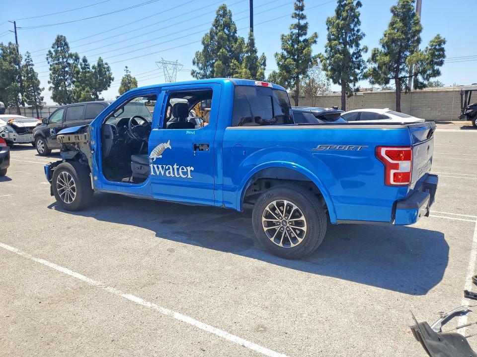2019 Ford F-150 VIN 1FTEW1CP7KKC35103 COPART salvage auction — FRONT END, Ca - Salvage Certificate, sold $6,700 on 2026-07-09 (photo 2)