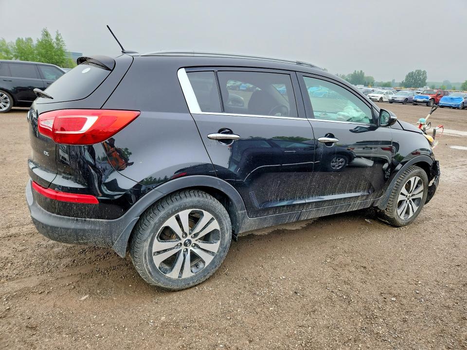 2013 Kia Sportage VIN KNDPC3A21D7517697 COPART salvage auction — FRONT END, On - Permit Salvage, sold $1,650 on 2026-07-14 (photo 3)