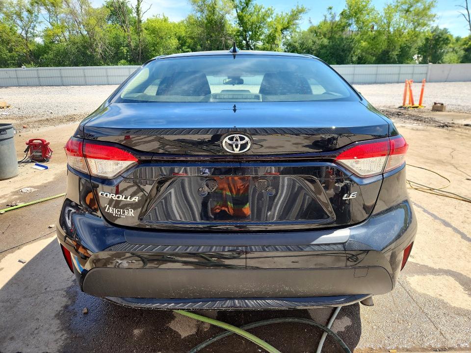 2022 Toyota Corolla VIN JTDEPMAE0NJ216645 COPART salvage auction — FRONT END, Wi - Junked Vehicle Bill Of Sale, sold $3,000 on 2026-07-20 (photo 6)