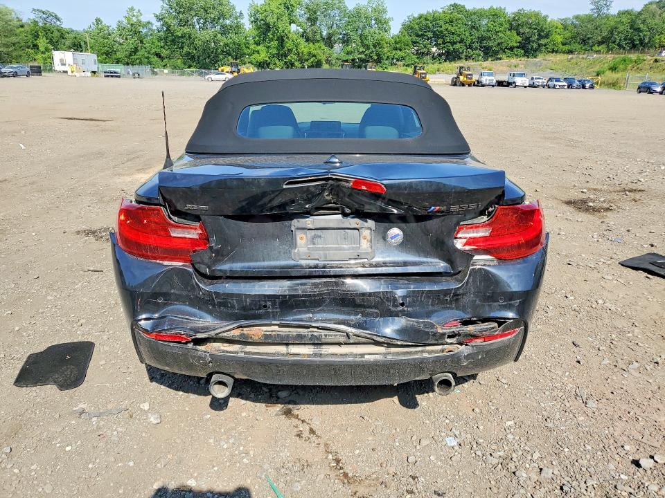 2016 BMW M2 VIN WBA1M5C5XGV326721 COPART salvage auction — REAR END, Ny - Mv-907A Salvage Certificate, sold $5,000 on 2026-07-25 (photo 6)