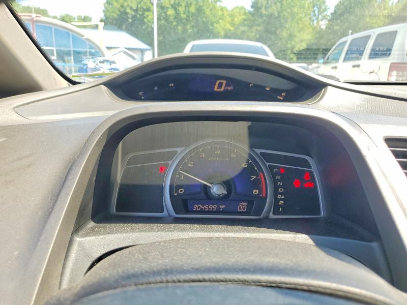 2006 Honda Civic VIN 2HGFA165X6H504531 COPART salvage auction — REAR END, NJ - CERT OF TITLE-SALVAGE, sold $450 on 2026-07-02 (photo 9)