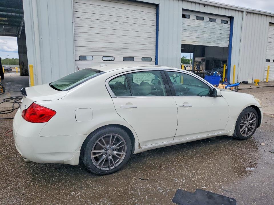 2007 Infiniti G VIN JNKBV61E37M725908 COPART salvage auction — SIDE, AL - CERT OF TITLE-SALVAGE TITLE, sold $350 on 2026-07-30 (photo 3)