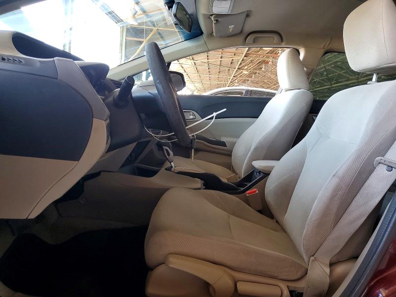 2012 Honda Civic VIN 2HGFB2F50CH612591 COPART salvage auction — REAR END, Az - Cert Of Title - Salvage, sold $2,050 on 2026-07-06 (photo 7)