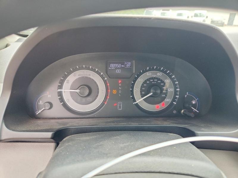 2013 Honda Odyssey VIN 5FNRL5H46DB090975 COPART salvage auction — FRONT END, Oh - Cert Of Title-Salvage, sold $90 on 2026-07-29 (photo 9)