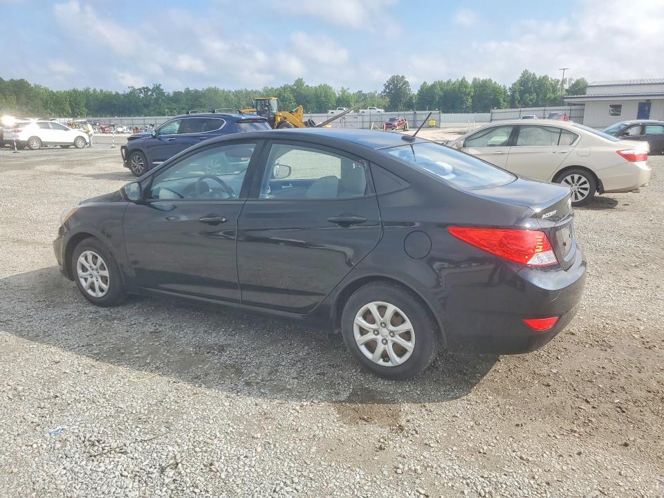 2014 Hyundai Accent VIN KMHCT4AE6EU776490 COPART salvage auction — MECHANICAL, Sc - Dealer Only Clean Title, sold $1,146 on 2026-07-27 (photo 2)