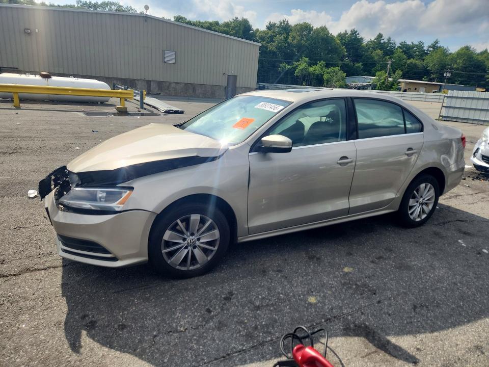 2015 Volkswagen Jetta VIN 3VWD17AJ6FM264258 COPART salvage auction — FRONT END, Wv - Salvage Certificate, sold $525 on 2026-07-23 (photo 1)