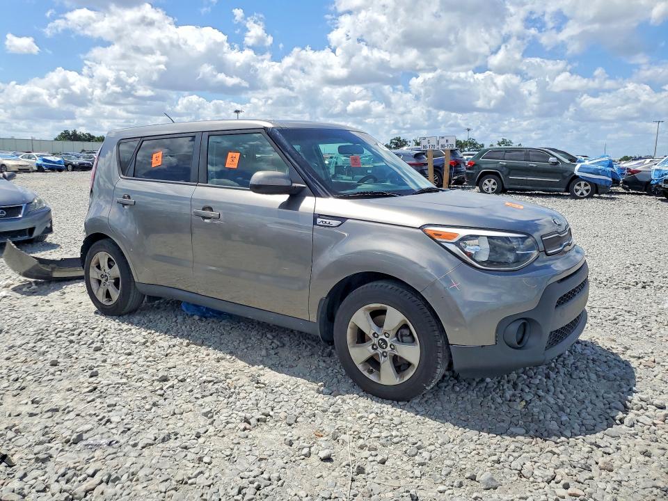 2019 Kia Soul VIN KNDJN2A22K7018950 COPART salvage auction — SIDE, Fl - Cert Of Title Slvg Rebuildable, sold $1,700 on 2026-07-27 (photo 4)