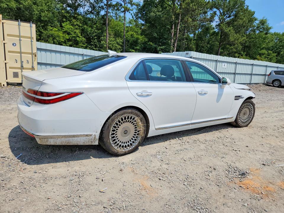2020 Genesis VIN KMTF34PA2LU076003 COPART salvage auction — FRONT END, Sc - Cert Of Title-Salvage, sold $7,800 on 2026-07-21 (photo 3)