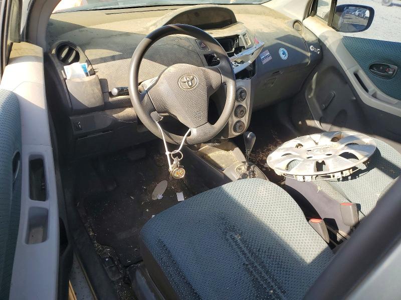 2008 Toyota Yaris VIN JTDJT923185209835 COPART salvage auction — SIDE, Ca - Dis/Dlr/Exp Only Clean Title, sold $425 on 2026-07-10 (photo 8)