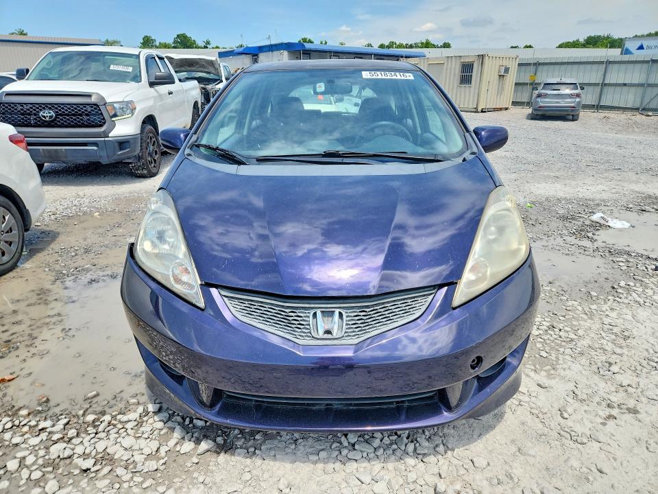 2010 Honda Fit VIN JHMGE8H47AC016457 COPART salvage auction — REAR END, Al - Cert Of Title-Salvage Title, sold $725 on 2026-07-07 (photo 5)