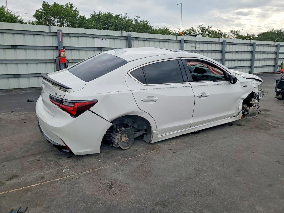 2019 Acura Ilx VIN 19UDE2F8XKA005040 COPART salvage auction — FRONT END, FL - CERT OF TITLE SLVG REBUILDABLE, sold $500 on 2026-07-29 (photo 3)