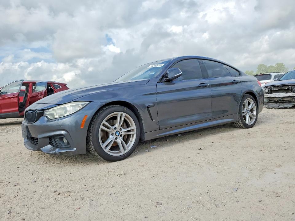 2017 BMW 4er VIN WBA4F7C51HG786634 COPART salvage auction — REAR END, Tx - Salvage Vehicle Title, sold $150 on 2026-07-24 (photo 1)
