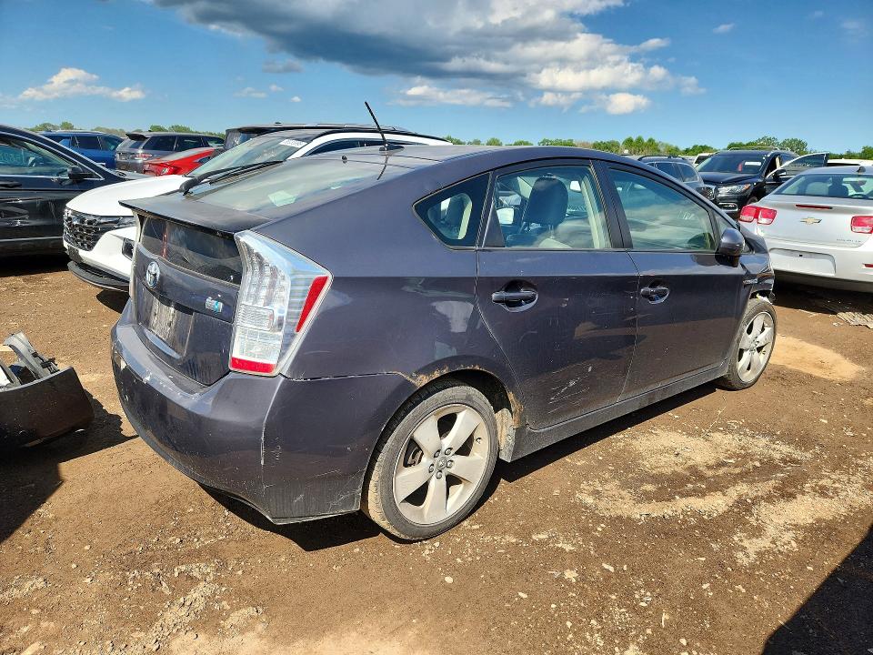 2010 Toyota Prius VIN JTDKN3DU8A0230170 COPART salvage auction — FRONT END, IL - SALVAGE CERTIFICATE, sold $225 on 2026-07-28 (photo 3)