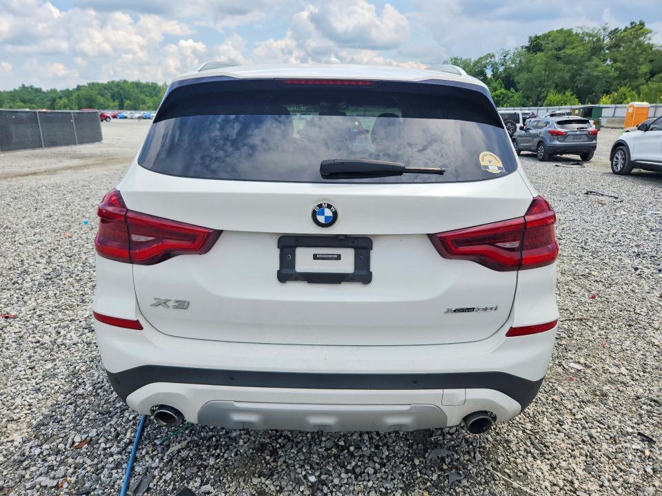 2021 BMW X3 VIN 5UXTY5C05M9E47893 COPART salvage auction — FRONT END, Sc - Cert Of Title-Salvage, sold $9,000 on 2026-07-15 (photo 6)