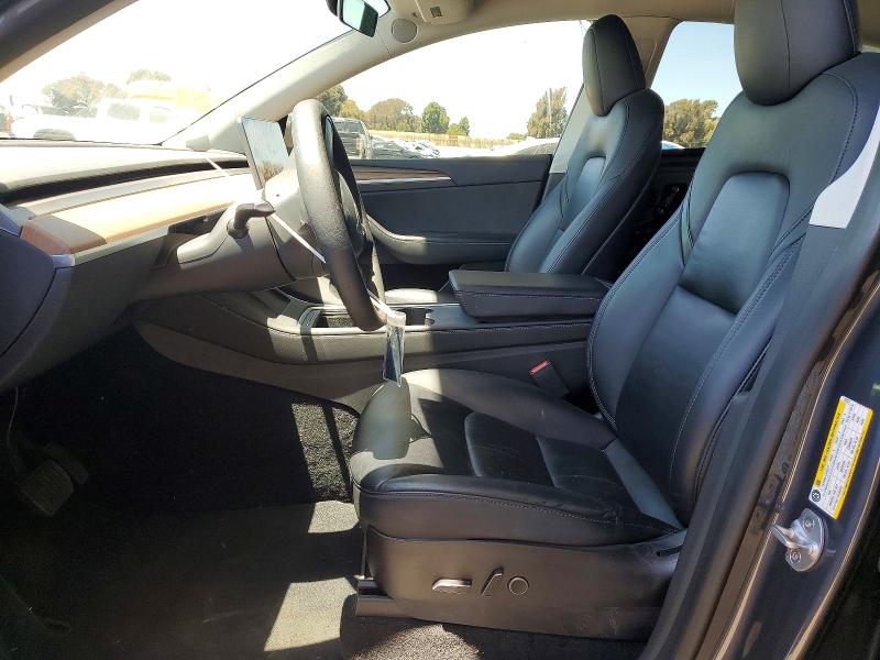 2023 Tesla Model y VIN 7SAYGDEE2PF625377 COPART salvage auction — REAR END, Ca - Salvage Certificate, sold $7,700 on 2026-07-07 (photo 7)