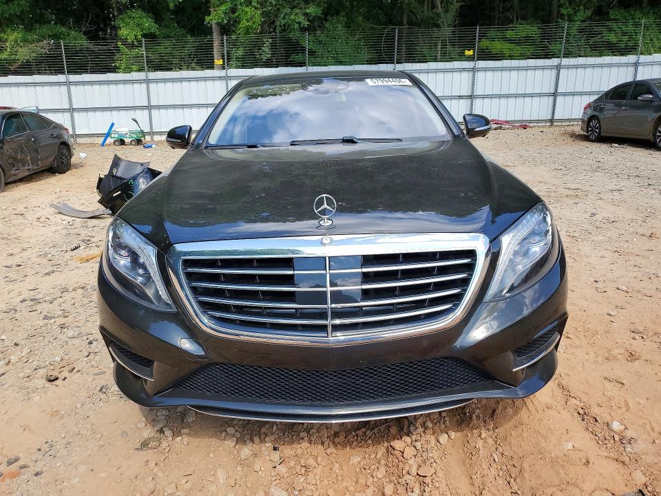 2016 Mercedes-benz S-klasse VIN WDDUG8CB3GA236936 COPART salvage auction — REAR END, Ga - Cert Of Title-Salvage, sold $9,700 on 2026-07-28 (photo 5)