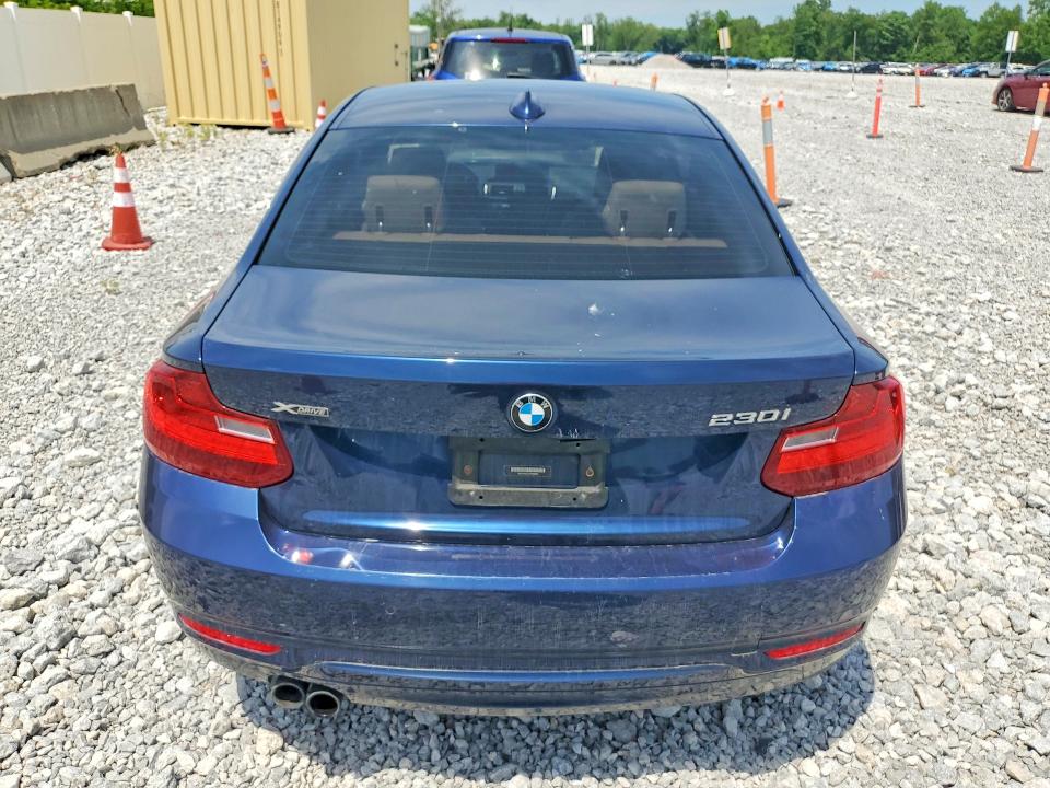 2017 BMW 2er VIN WBA2H9C31HV986887 COPART salvage auction — FRONT END, Oh - Cert Of Title-Salvage, sold $3,500 on 2026-07-15 (photo 6)