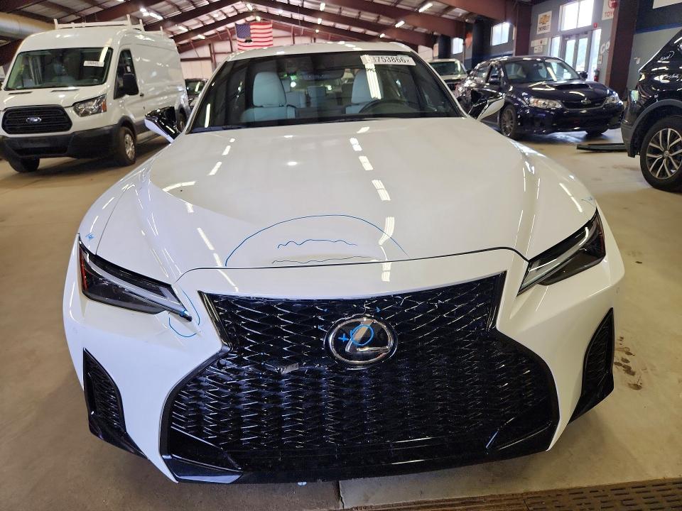 2024 Lexus Is VIN JTHGZ1E26R5037346 COPART salvage auction — FRONT END, Ct - Cert Of Title-Salvage, sold $16,000 on 2026-07-09 (photo 5)