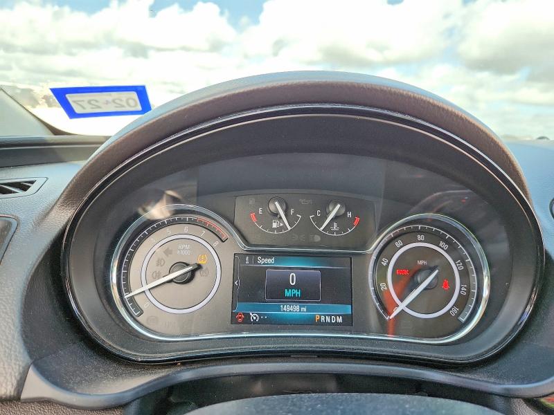 2014 Buick Regal VIN 2G4GN5EX9E9279993 COPART salvage auction — FRONT END, Tx - Salvage Vehicle Title, sold $625 on 2026-07-02 (photo 9)