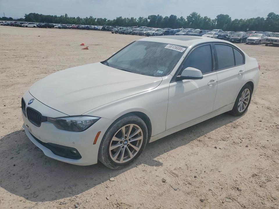 2016 BMW 3 series VIN WBA8E1G54GNT37406 COPART salvage auction — ALL OVER, Tx - Salvage Vehicle Title, sold $1,450 on 2026-07-31 (photo 1)