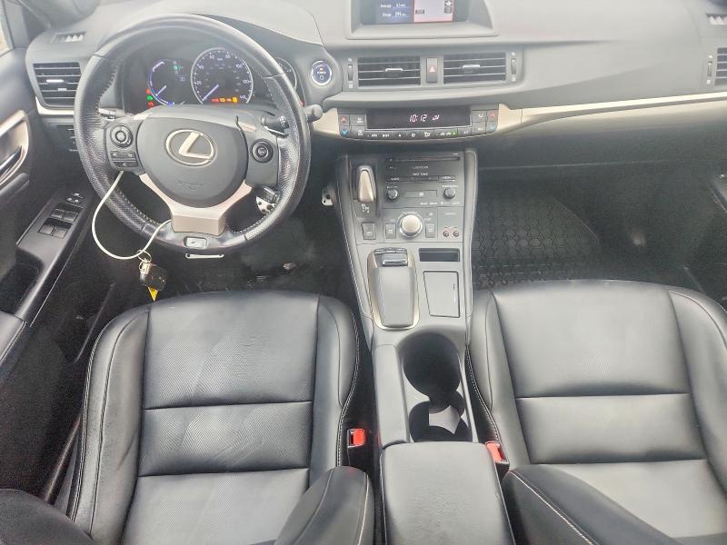 2016 Lexus Ct 200 VIN JTHKD5BH9G2264263 COPART salvage auction — REAR END, IN - BILL OF SALE - PARTS ONLY, sold $6,500 on 2026-07-10 (photo 8)