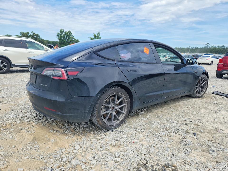 2022 Tesla Model 3 VIN 5YJ3E1EB2NF191556 COPART salvage auction — FRONT END, Ga - Certificate Of Title (P), sold $3,300 on 2026-07-29 (photo 3)