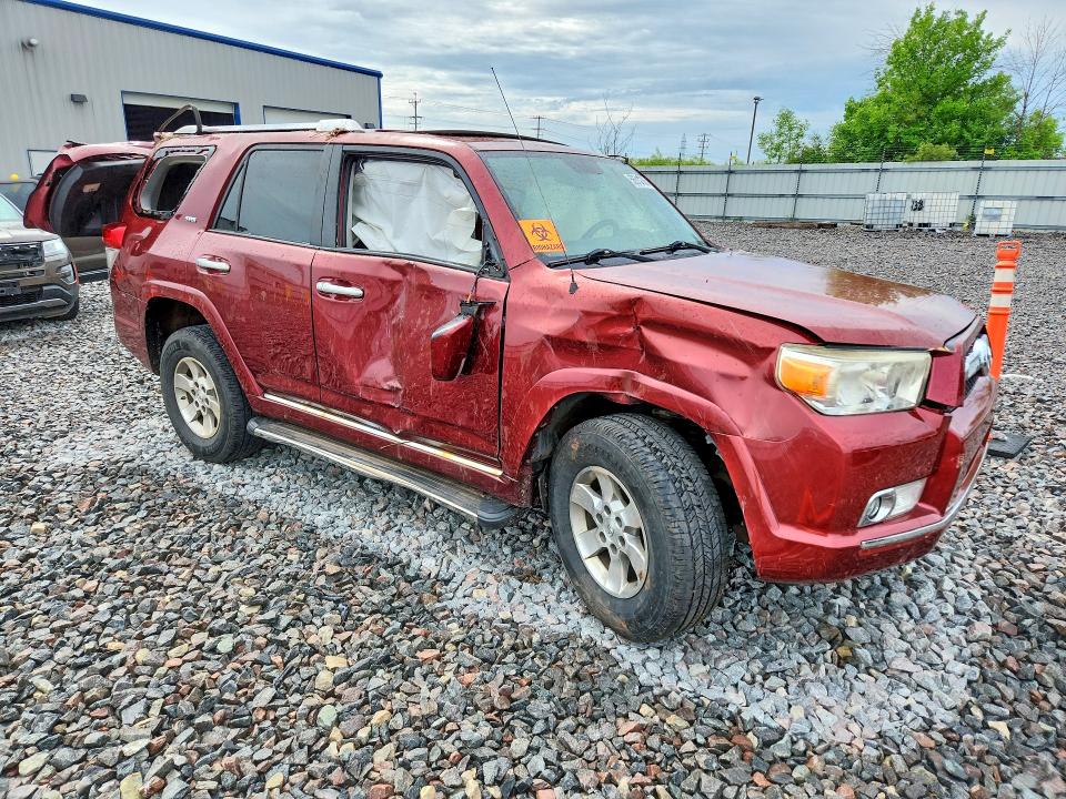 2013 Toyota 4runner VIN JTEBU5JR0D5145485 COPART salvage auction — ROLLOVER, Salvage Title, sold $3,650 on 2026-07-13 (photo 4)