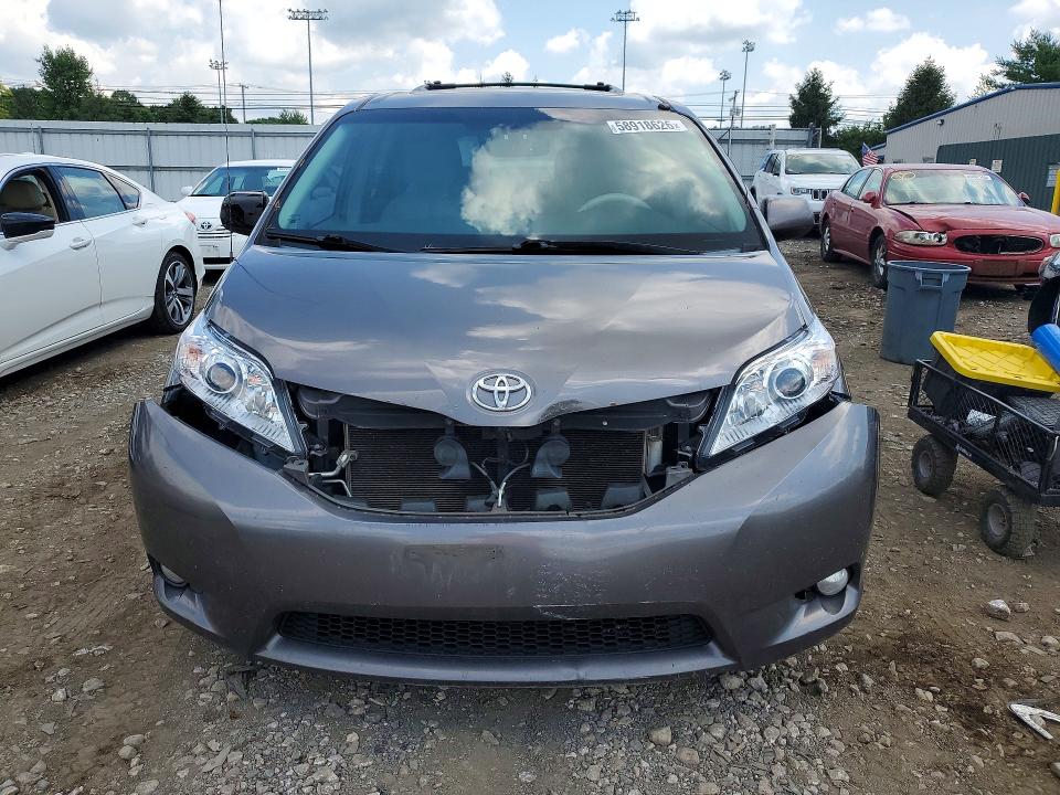 2013 Toyota Sienna VIN 5TDYK3DC4DS345182 COPART salvage auction — FRONT END, Md - Cert Of Salvage < 75% Damage, sold $3,650 on 2026-07-20 (photo 5)