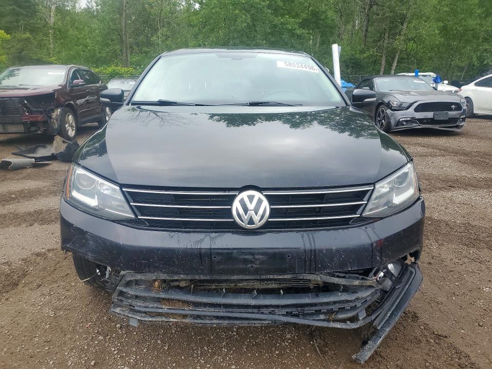 2016 Volkswagen Jetta VIN 3VWL07AJ5GM205105 COPART salvage auction — FRONT END, ON - PERMIT SALVAGE, sold $250 on 2026-07-28 (photo 5)