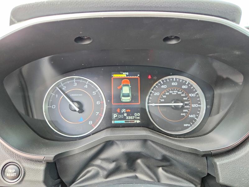 2022 Subaru Xv VIN JF2GTHMC1N8249829 COPART salvage auction — HAIL, Tx - Certificate Of Title, sold $13,100 on 2026-07-09 (photo 9)