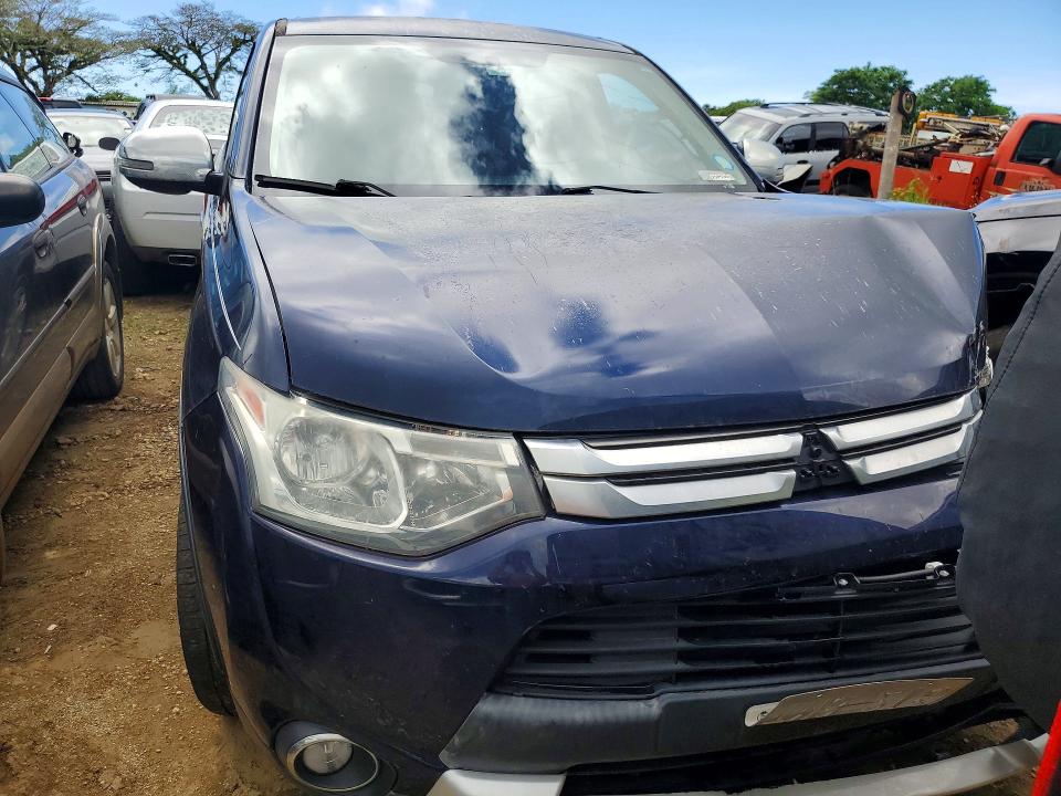 2015 Mitsubishi Outlander VIN JA4AD3A33FZ000821 COPART salvage auction — FRONT END, Hi - Certificate Of Salvage, sold $1 on 2026-08-24 (photo 5)
