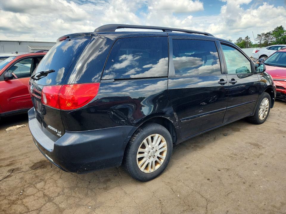 2009 Toyota Sienna VIN 5TDBK23C39S027529 COPART salvage auction — SIDE, MA - CERT OF TITLE-SALVAGE, sold $1,050 on 2026-07-14 (photo 3)