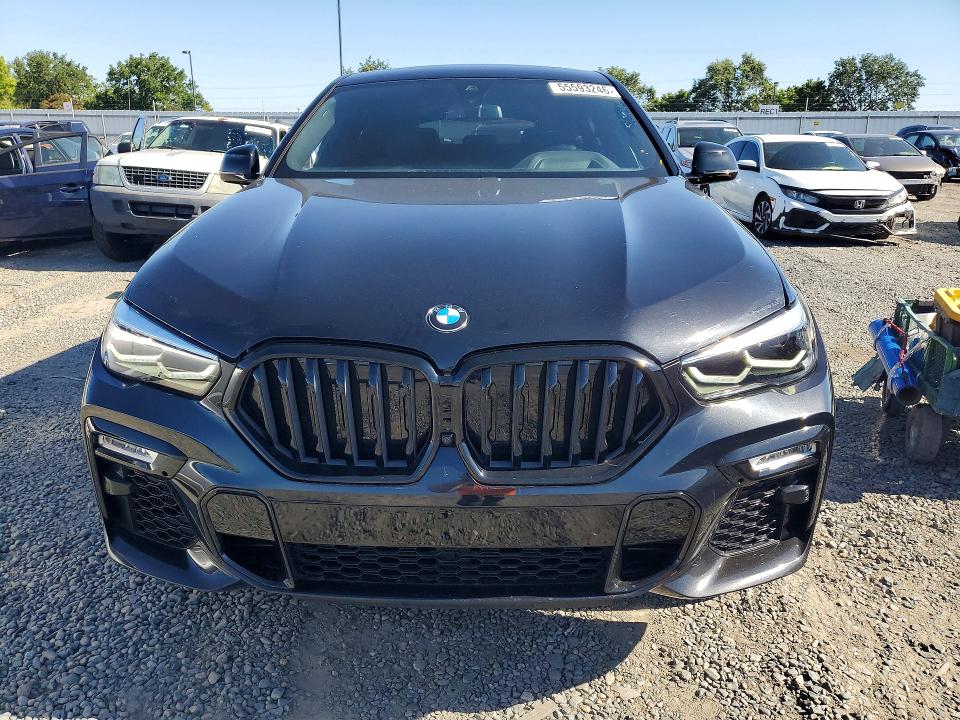 2023 BMW X6 VIN 5UXCY6C09P9N63590 COPART salvage auction — VANDALISM, CA - SALVAGE CERTIFICATE, sold $34,000 on 2026-07-02 (photo 5)