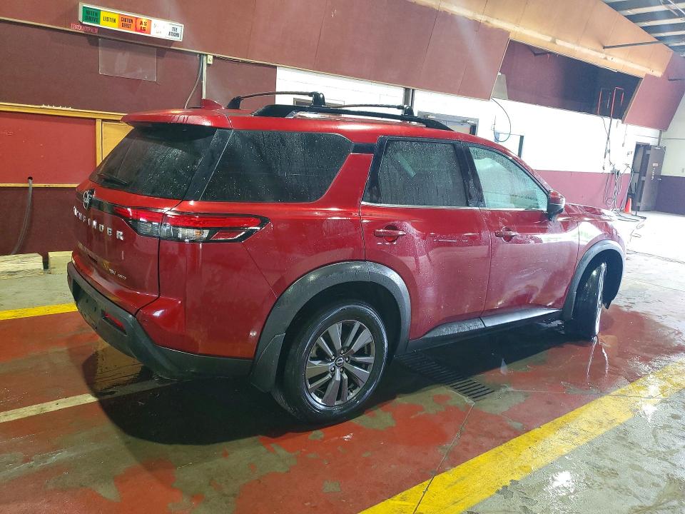 2022 Nissan Pathfinder VIN 5N1DR3BC2NC211850 COPART salvage auction — MINOR DENT/SCRATCHES, Wv - Certificate Of Title, sold $14,600 on 2026-07-28 (photo 3)