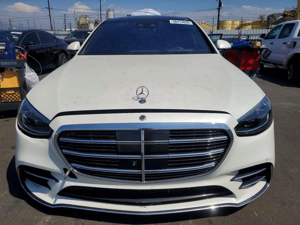 2022 Mercedes-benz VIN W1K6G7GB2NA157817 COPART salvage auction — REAR END, Ca - Salvage Certificate, sold $22,200 on 2026-07-27 (photo 5)