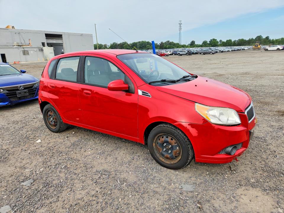 2011 Chevrolet Aveo VIN KL1TD6DEXBB138637 COPART salvage auction — REAR END, VA - CERT OF TITLE - SALVAGE, sold $575 on 2026-07-22 (photo 4)