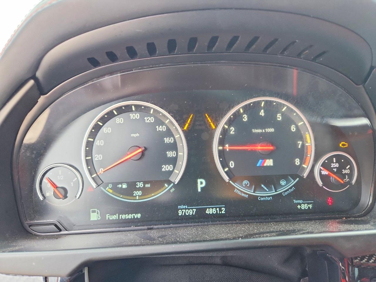2017 BMW X6 VIN 5YMKW8C34H0U72135 COPART salvage auction — Minor Dent/Scratches, FL - CERTIFICATE OF TITLE (P), sold $15,200 on 2026-07-01 (photo 9)